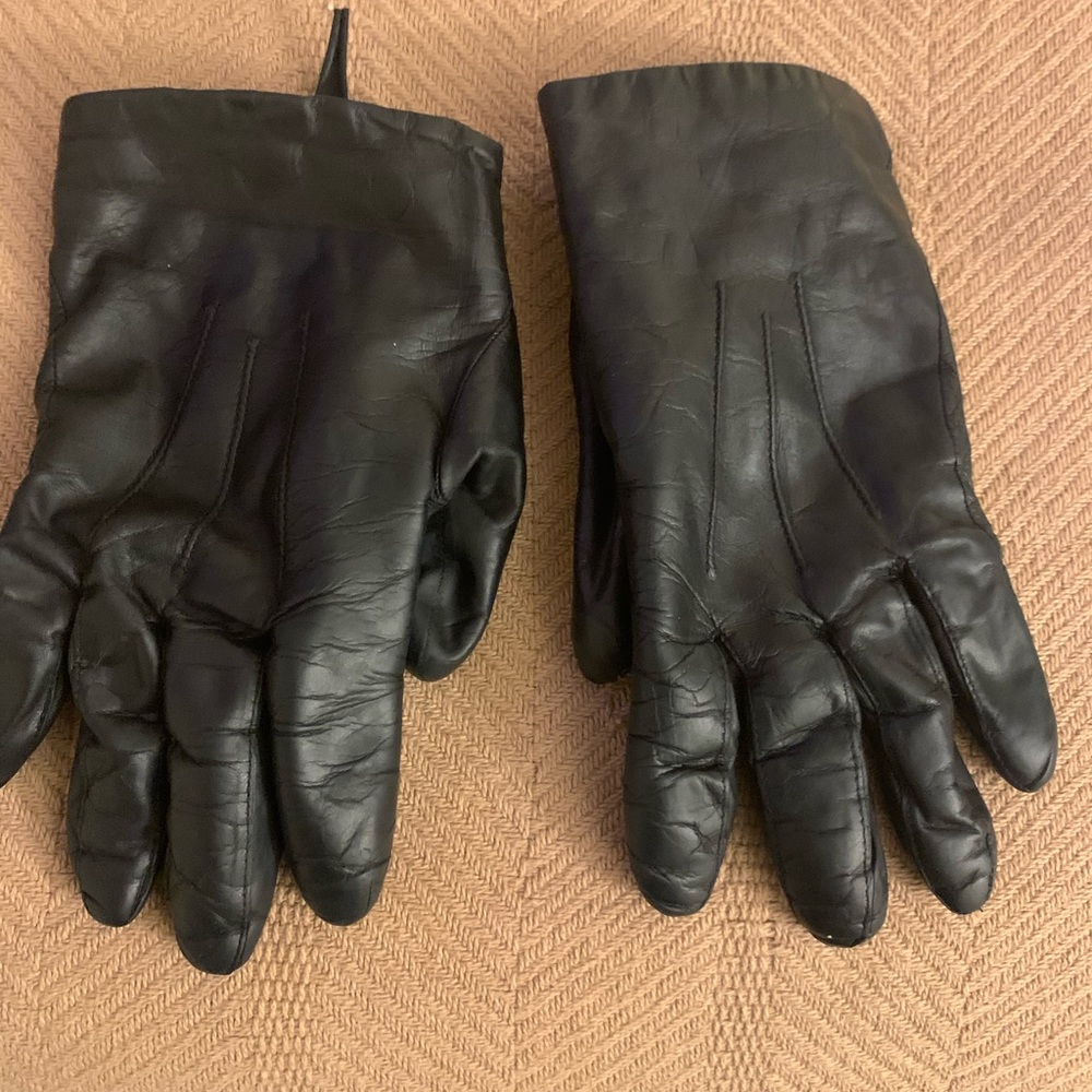 Wilson Leather Gloves with Rabbit Fur